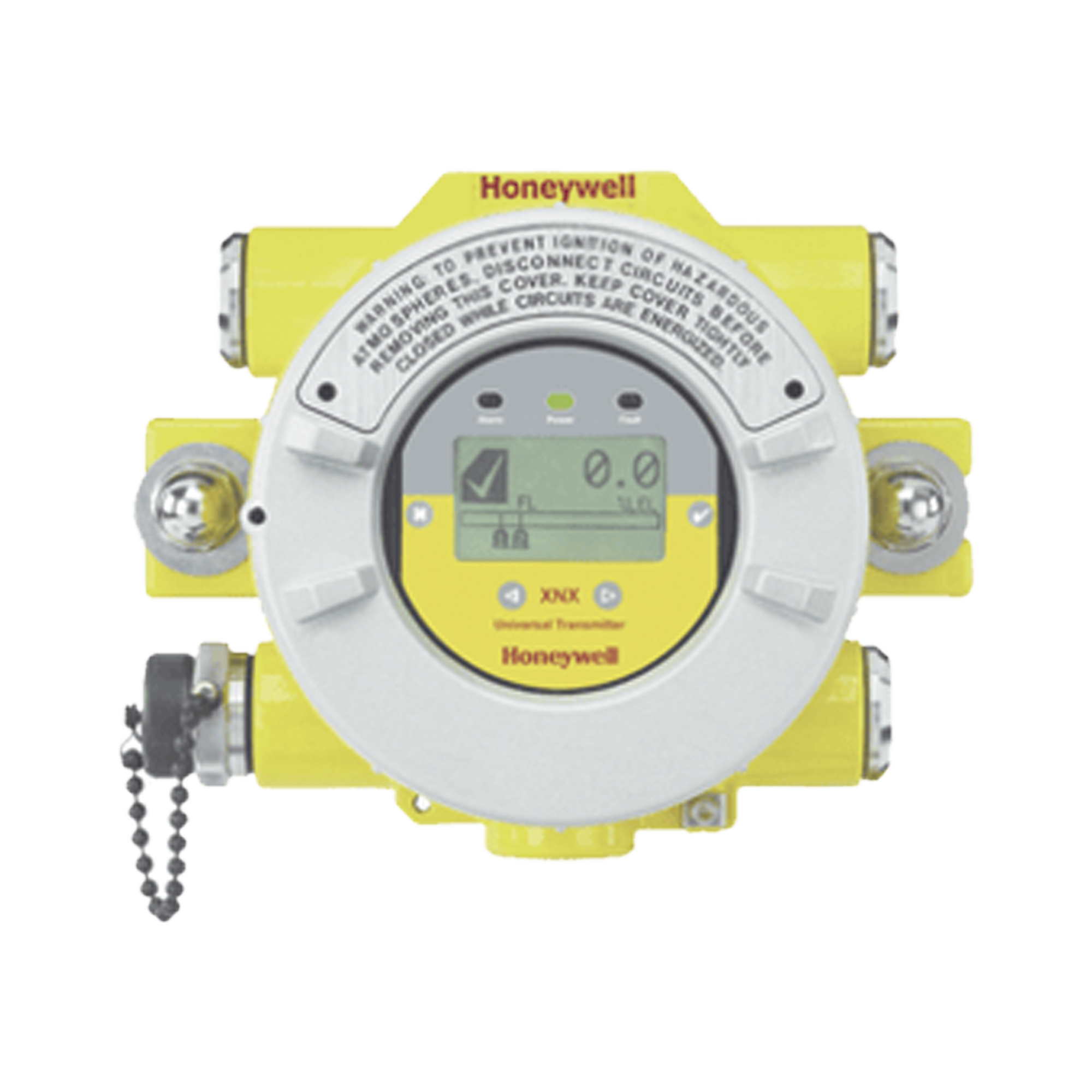 Transmisor Universal Serie XNX Para Sensores TÃ³xicos u Oxigeno, Con HARTÂ® sobre salida 4-20 mA, 3 Relays Falla/Alarma, CertificaciÃ³n UL/CSA, 4 entradas 3/4" NPT, Carcasa Aluminio Pintado