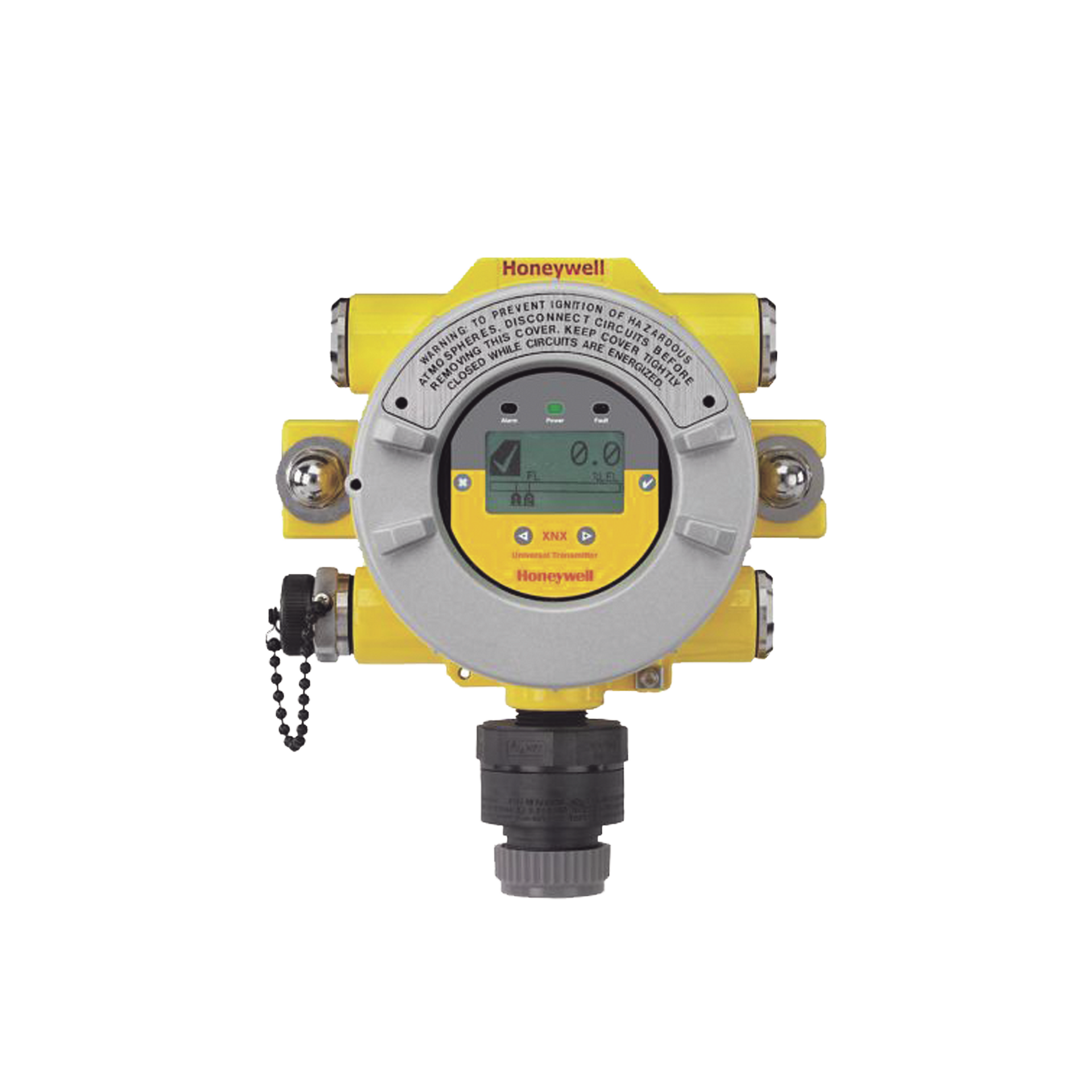 Transmisor Universal Serie XNX, Salida HARTÂ® de 4-20 mA, 3 Relays Falla/Alarma, UL/CSA, Entradas 5X3/4" NPT, Aluminio, Configurado Para Sensor 705 Alta Temperatura