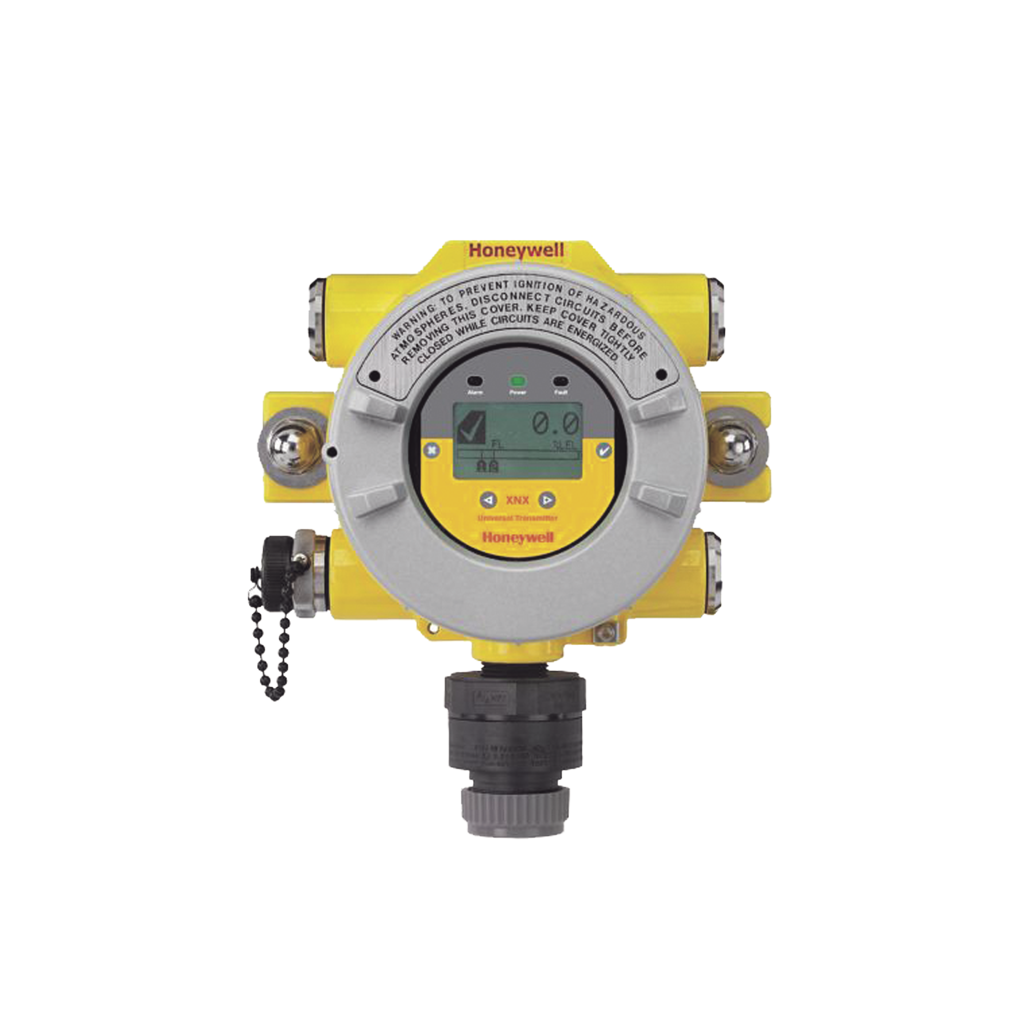 Transmisor Universal Serie XNX, Salida HARTÂ® de 4-20 mA, 3 Relays Falla/Alarma, UL/CSA, Entradas 5X3/4" NPT, Aluminio, Configurado Para Sensor 705 Alta Temperatura