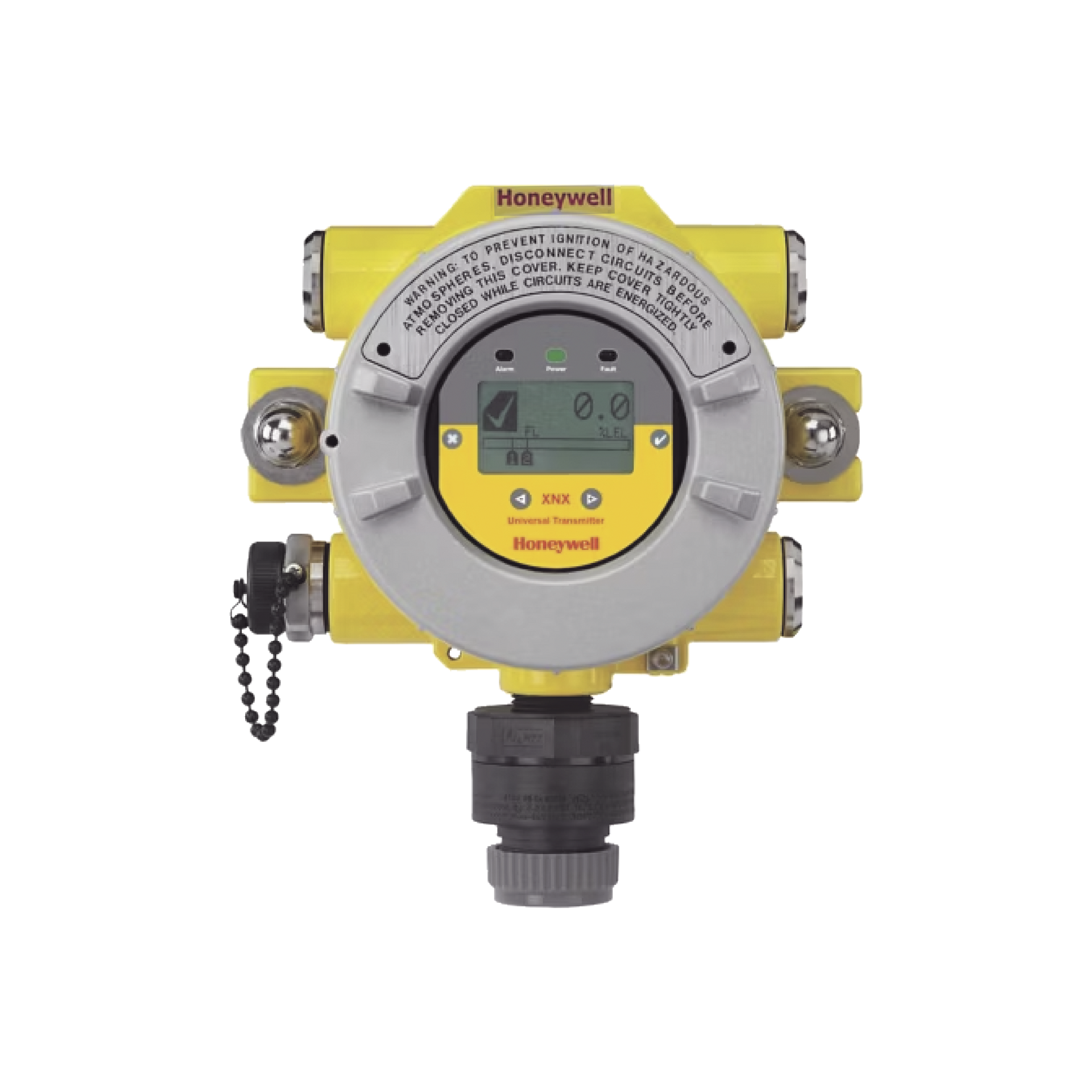 Transmisor Universal Serie XNX Para Sensores TÃ³xicos y De Oxigeno, Con HARTÂ® sobre salida 4-20 mA, Certificado UL/CSA, 4 entradas 3/4" NPT, Carcasa Acero Inoxidable