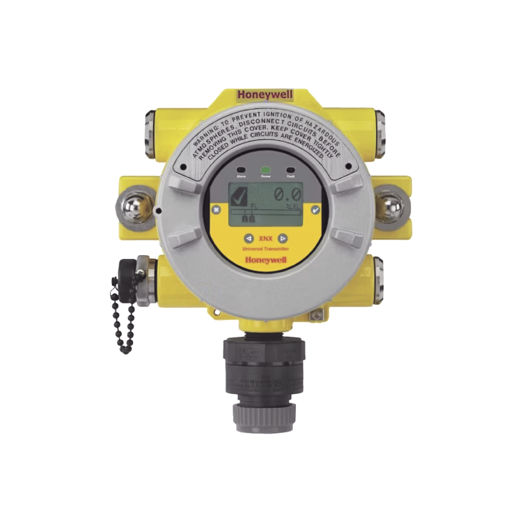 Transmisor Universal Serie XNX Para Sensores TÃ³xicos y De Oxigeno, Con HARTÂ® sobre salida 4-20 mA, Certificado UL/CSA, 4 entradas 3/4" NPT, Carcasa Acero Inoxidable