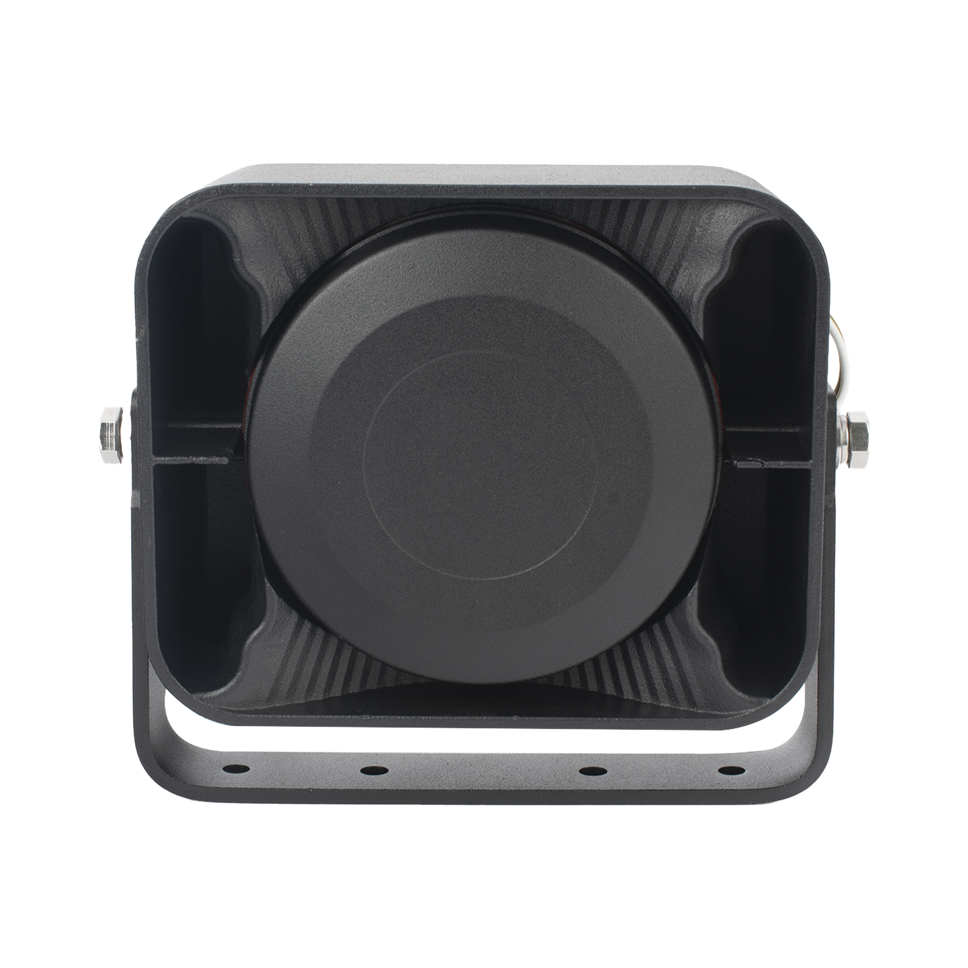 Bocina Compacta de Uso Rudo, 100 Watts de Potencia, Ideal para VehÃ­culos de Encubierto, 8 Ohms de Impedancia