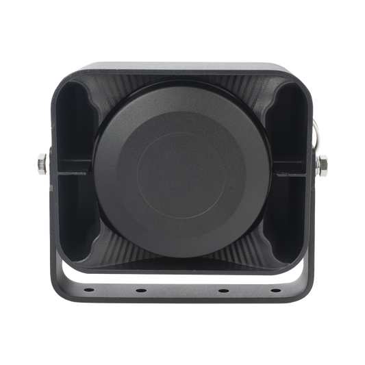 Bocina Compacta de Uso Rudo, 100 Watts de Potencia, Ideal para VehÃ­culos de Encubierto, 8 Ohms de Impedancia