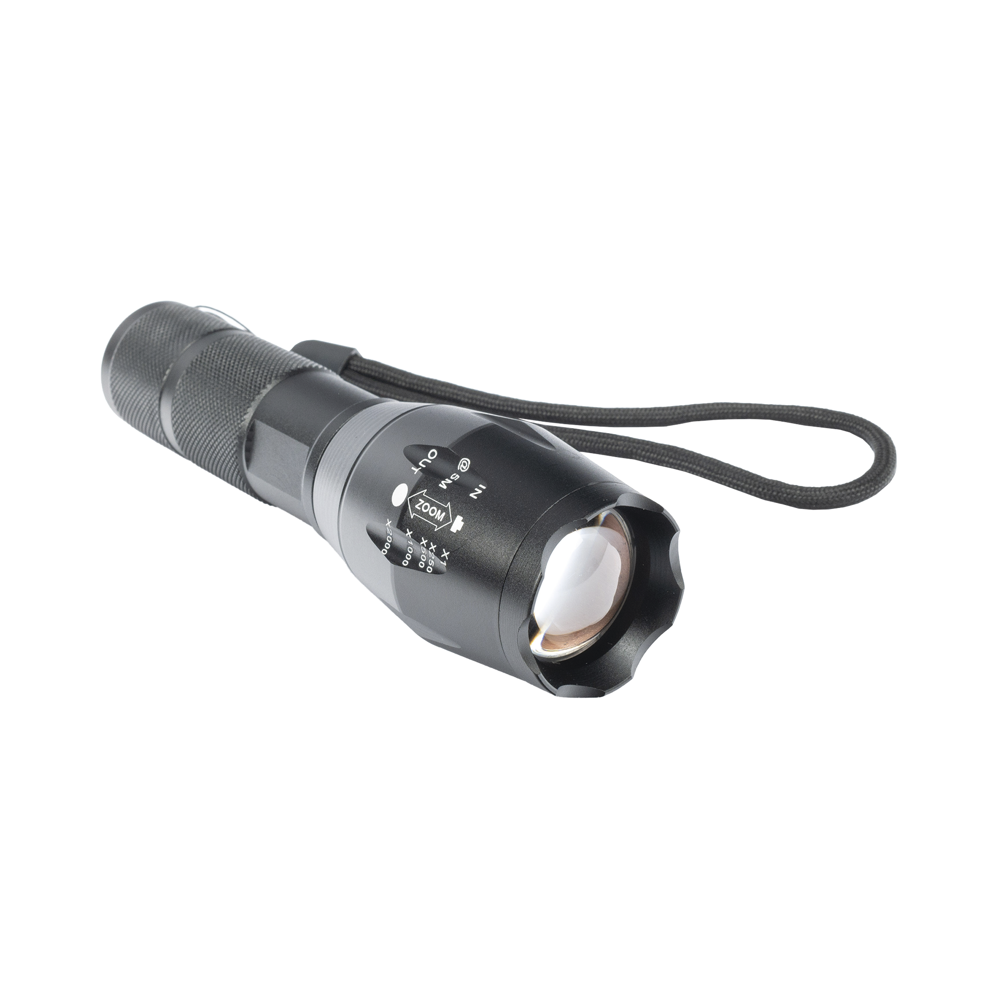 Linterna LED de Aluminio, 800 LÃºmenes, IPX4, Resistente al Agua