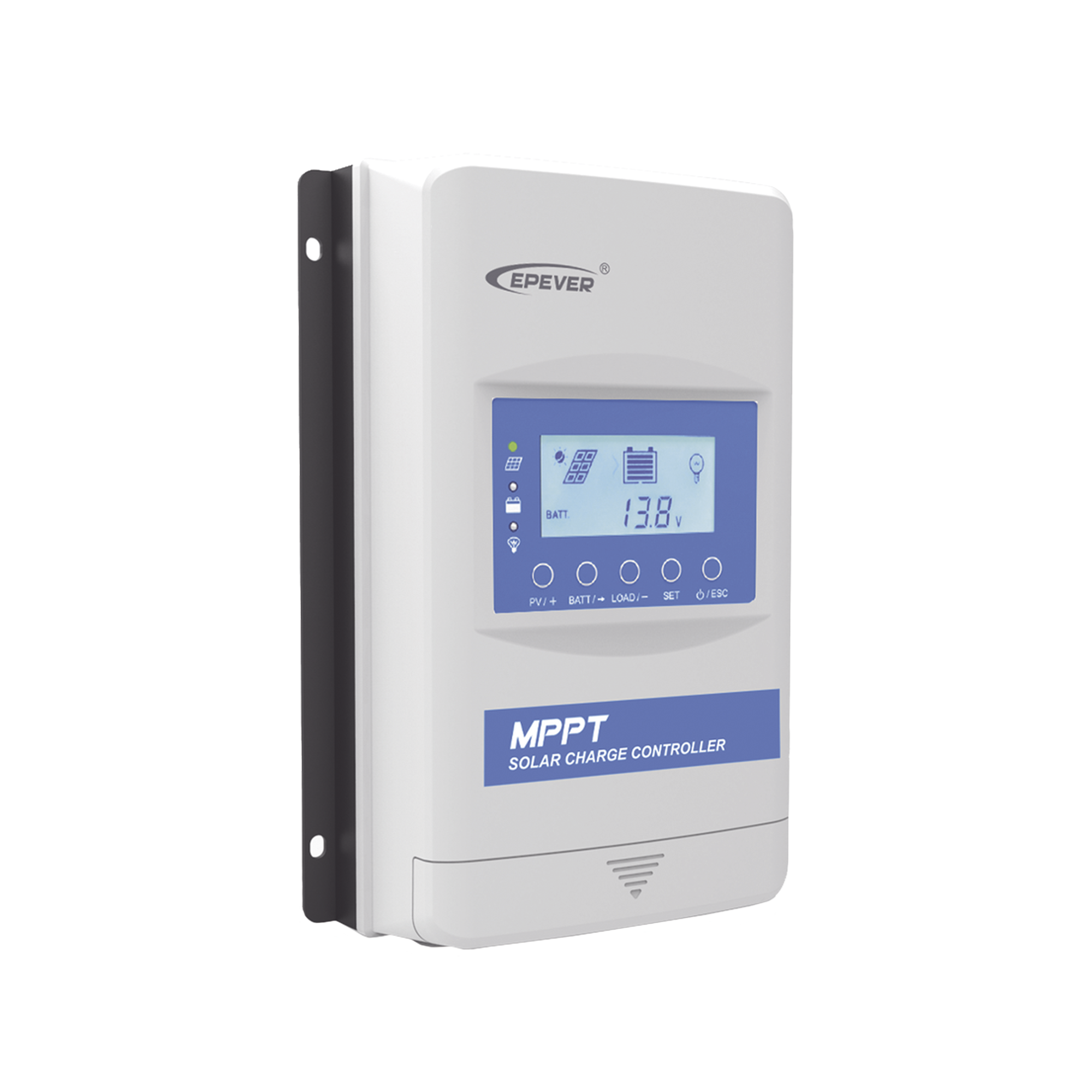 Controlador Solar MPPT 40A 12/24V, MÃ¡ximo Voltaje de Circuito Abierto Voc 100Vcc, Configurable para BaterÃ­as de Litio