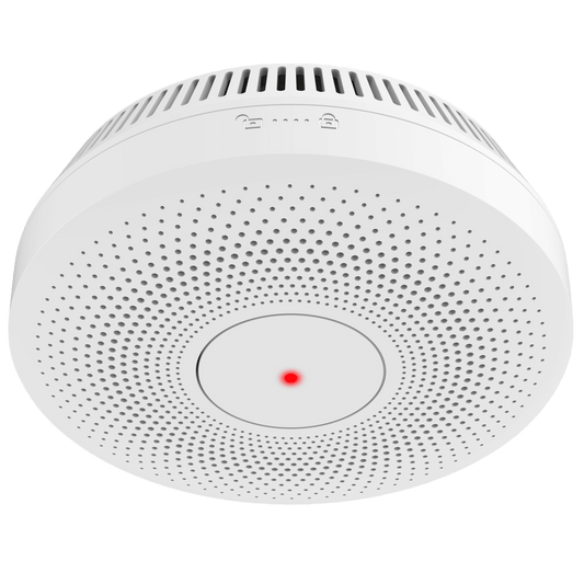 Detector de Humo Interlink / Doble TecnologÃ­a de Sensor de Luz / Alarma Auditiva 85dB / BaterÃ­a de Litio 10 AÃ±os / AutoverificaciÃ³n / Control Remoto InalÃ¡mbrico / Interconectable 30 Dispositivos