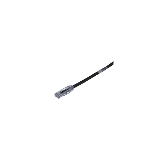 Cable de Parcheo TX6, UTP Cat6, 24 AWG, CM, Color Negro, 20 ft.