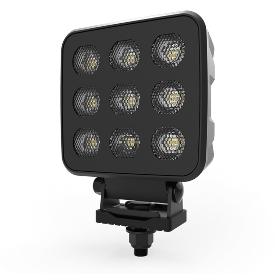 Luz de Trabajo Ultra brillante Cuadrada, 9 LED, 6803 LÃºmenes, 12-24 Vcd