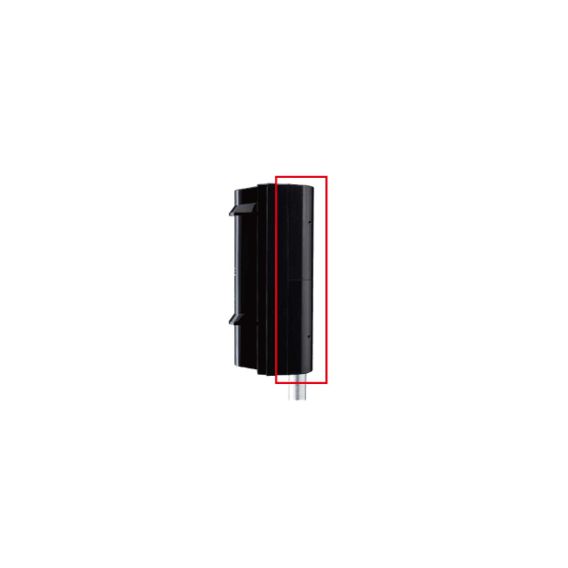 Cubierta trasera para barrera montada a poste para barreras fotoelectricas Serie SL Optex