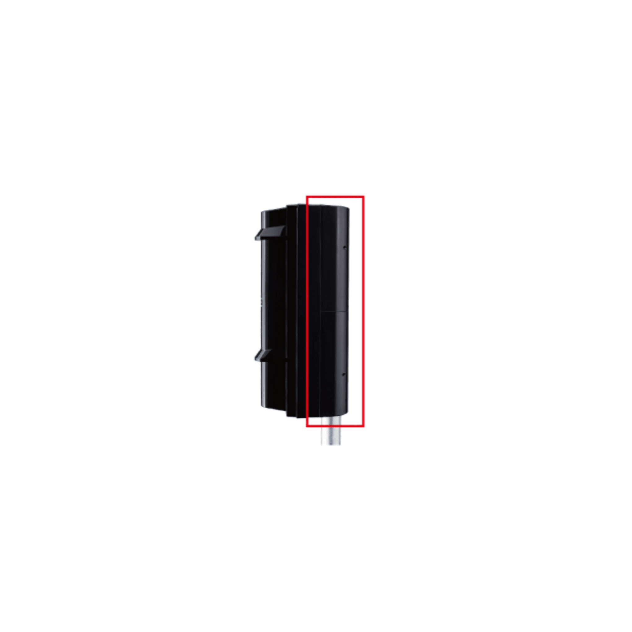 Cubierta trasera para barrera montada a poste para barreras fotoelectricas Serie SL Optex