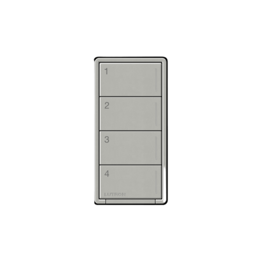 (RadioRa3) Botonera Sunnata Negro 3 escenas y 2 botones subir/bajar para Radio RA3, programe escenas diferentes en cada botÃ³n.