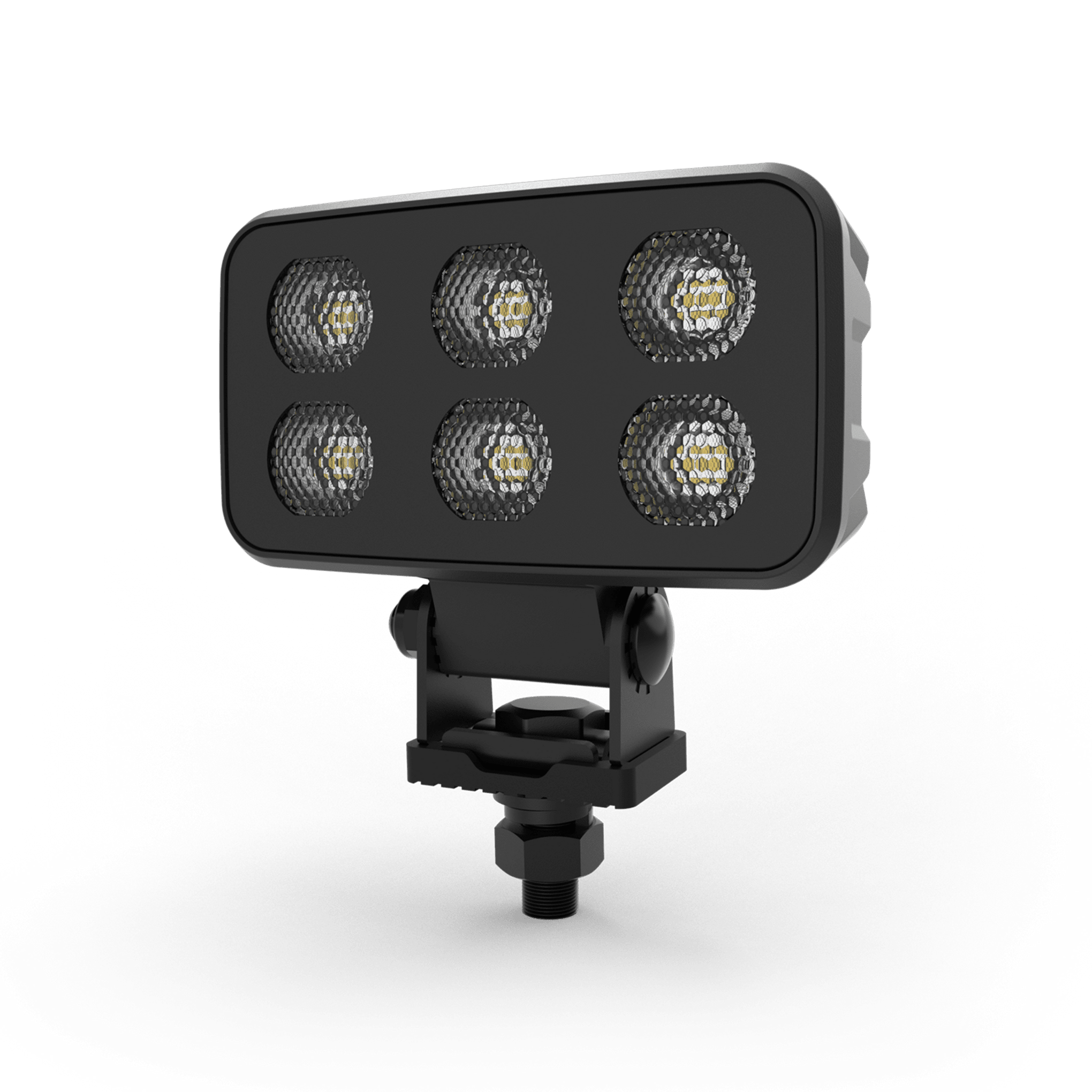 Luz de Trabajo Ultra brillante Cuadrada, 6 LED, 4630 LÃºmenes, 12-24 Vcd