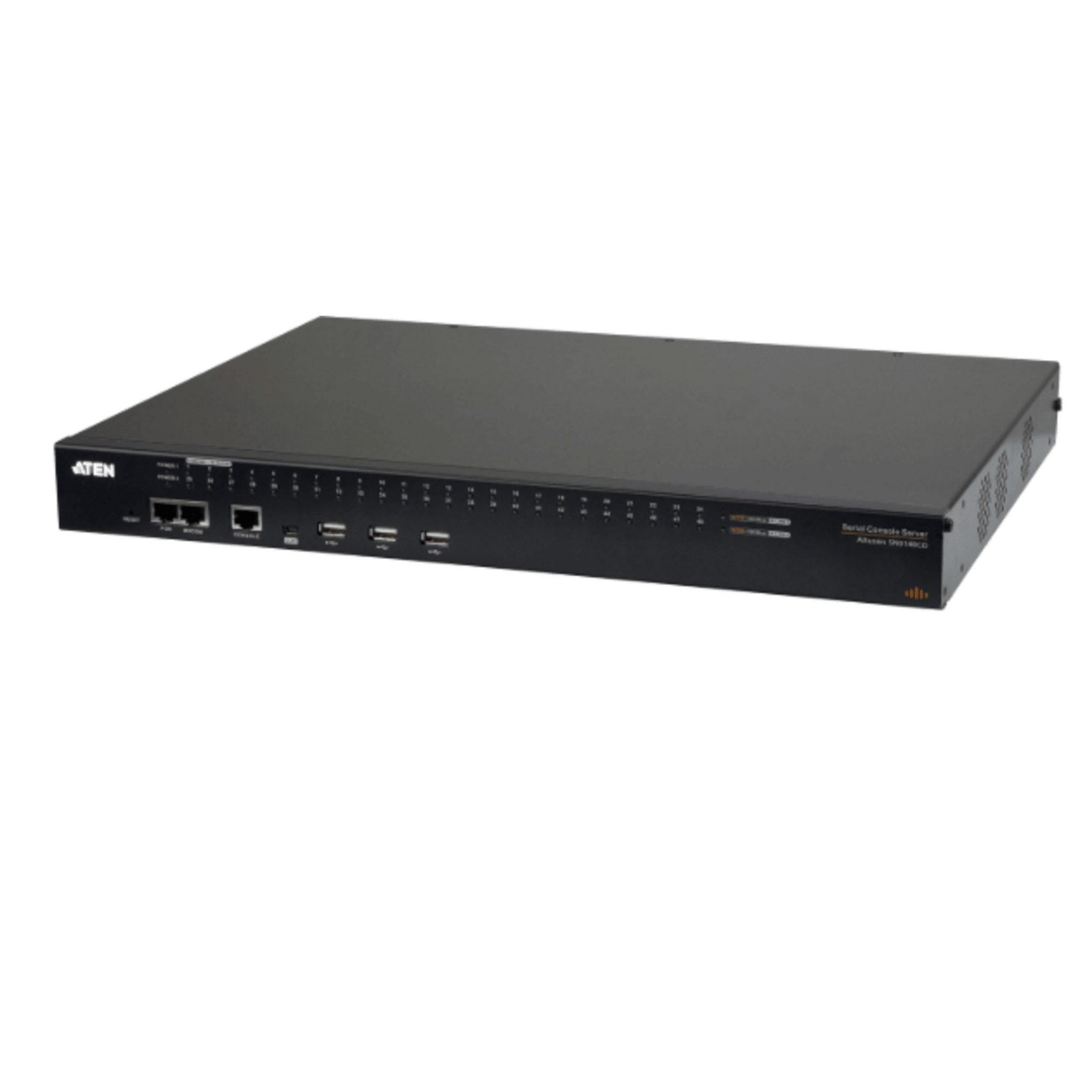 Servidor de Consola Serie 48 Puertos / Acceso Remoto Seguro In-Band y Out-of-Band / Dual Ethernet y Dual Power / Monitoreo Ambiental / FIPS 140-2