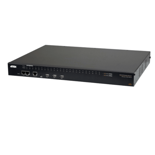 Servidor de Consola Serie 48 Puertos / Acceso Remoto Seguro In-Band y Out-of-Band / Dual Ethernet y Dual Power / Monitoreo Ambiental / FIPS 140-2