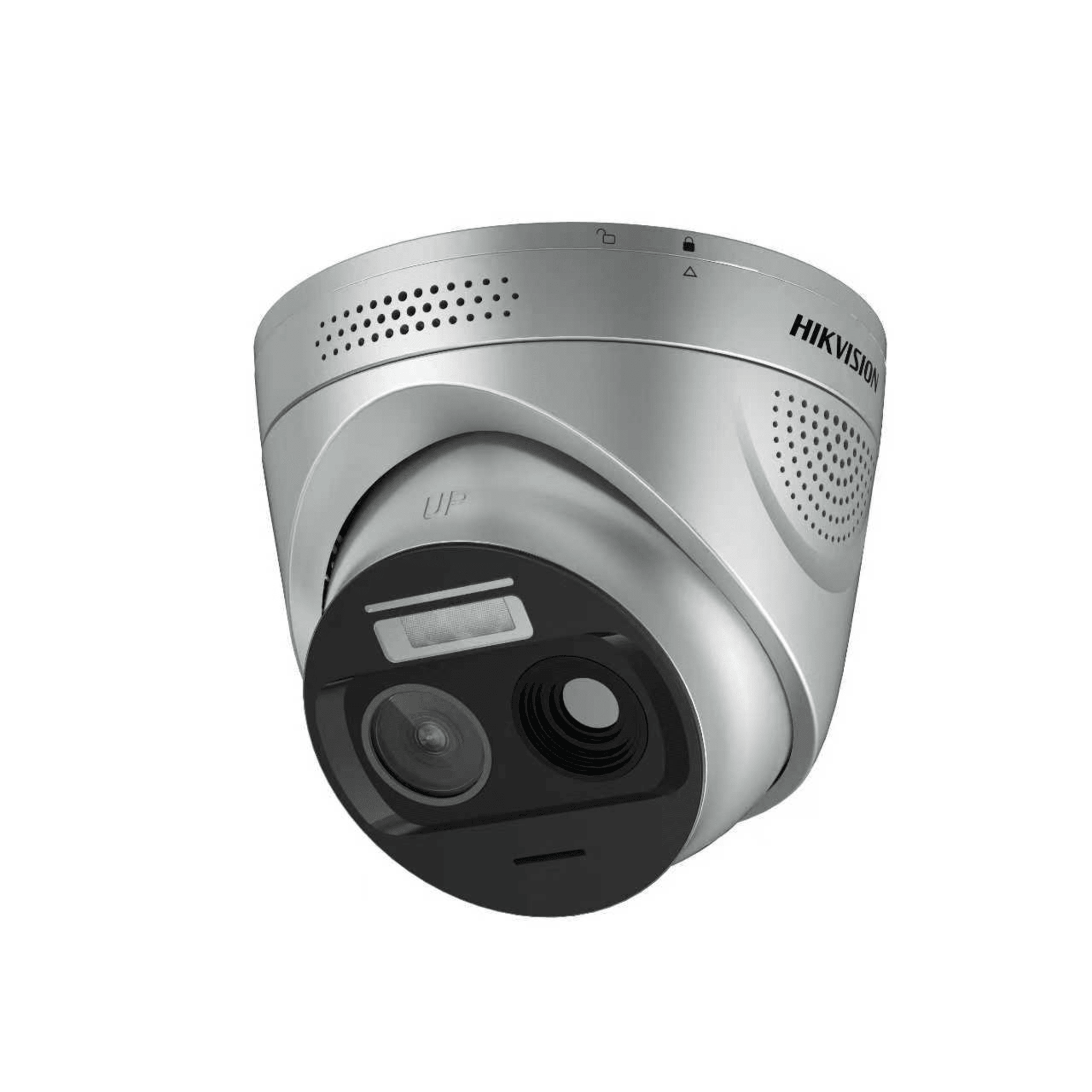 (HikFire) CÃ¡mara IP Turret de DetecciÃ³n TÃ©rmica de Incendios / DetecciÃ³n de Llamas y Temperaturas Anormales / 4 MegapÃ­xel (Lente Ãptico) + 1 MegapÃ­xel (Lente TÃ©rmico) / Compatible con Hik-Connect