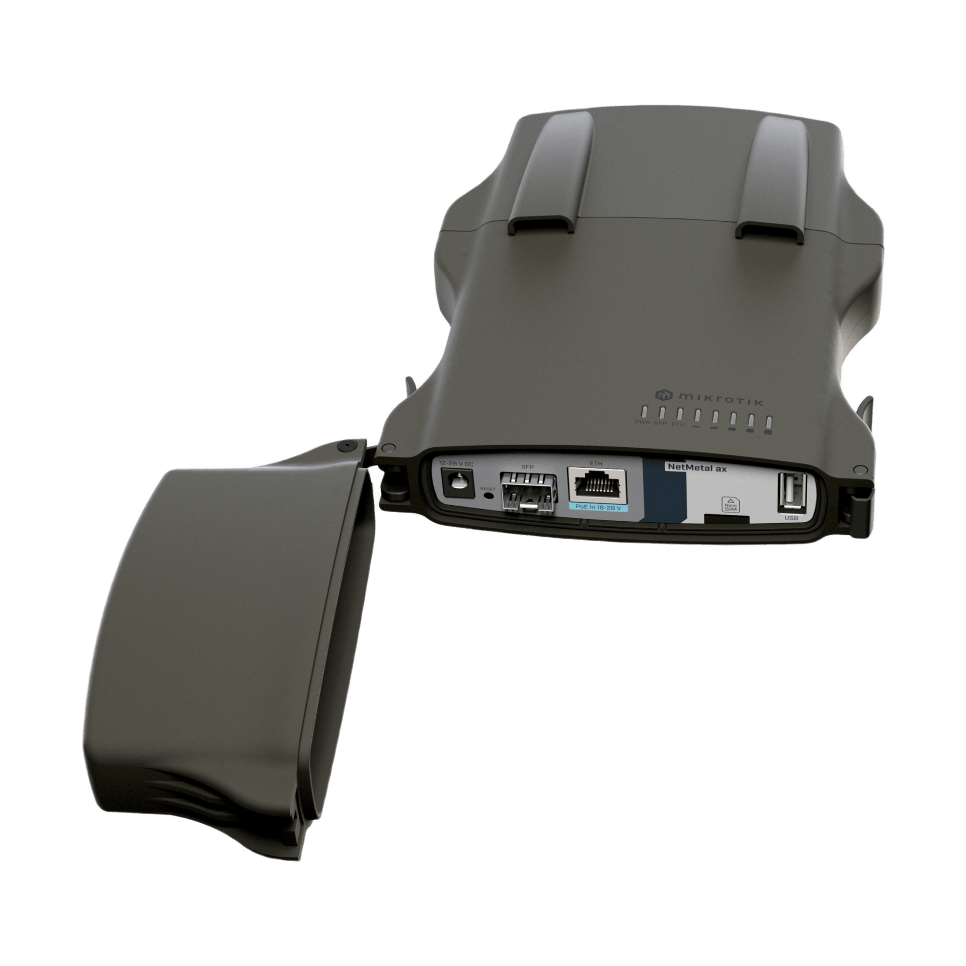 (NetMetal ax) â Radio conectorizado Wi-Fi 6 doble banda, Gigabit y SFP+ 2.5G para exteriores