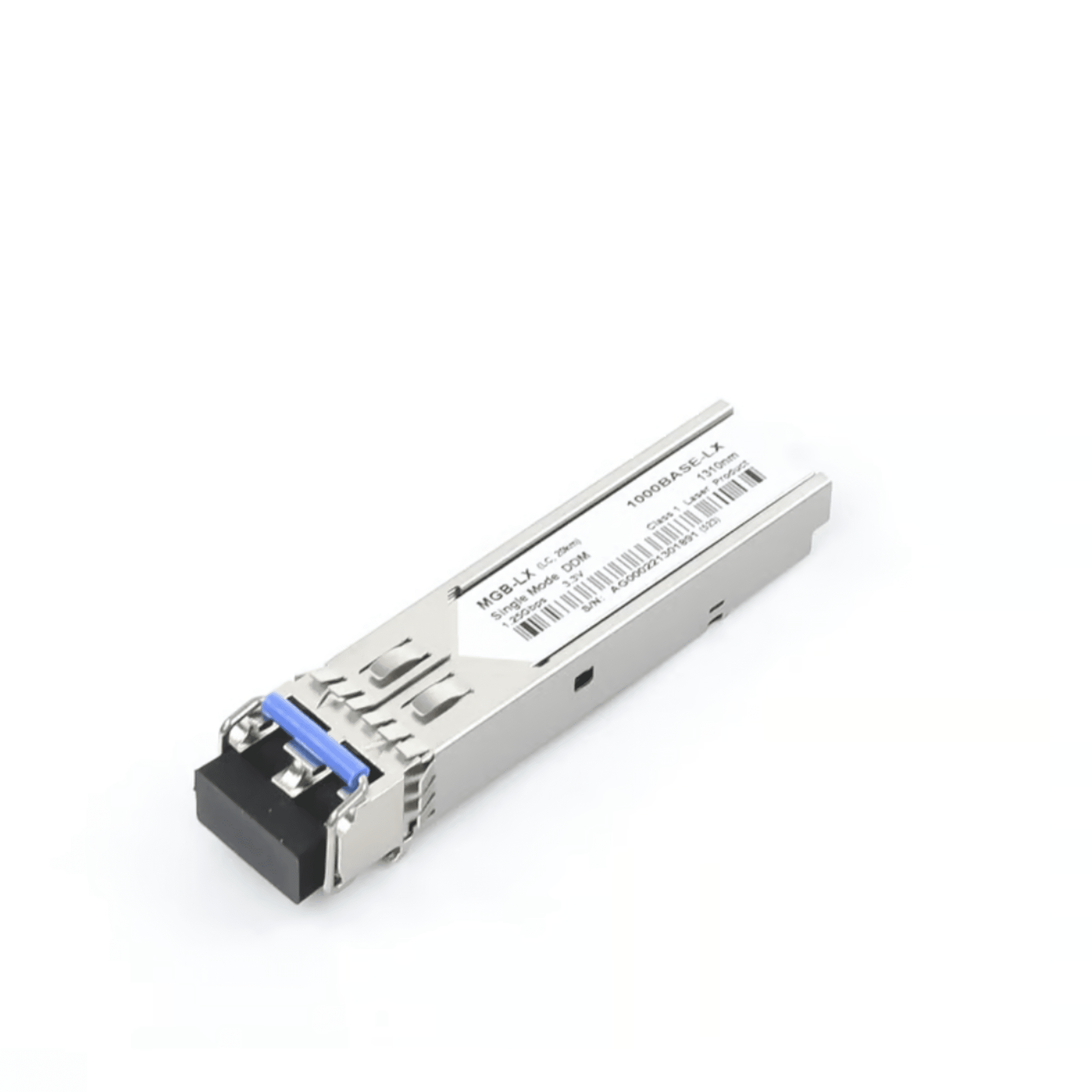 (MGB-LX v2) Transceptor Mini-GBIC SFP 1G LC Duplex para Fibra Monomodo 20Km