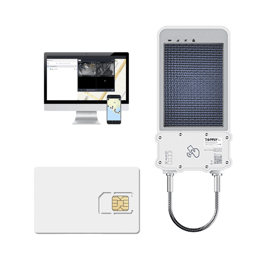 kIT Cerradura Inteligente GPS con EnergÃ­a Solar / SolarGuardX 100 / Seguimiento de Activos LTE Cat-M1 / Desbloqueo por RFID BLE OTA / Impermeable IP67 / DetecciÃ³n de Movimiento / BaterÃ­a 14400mAh / + EPCOMGPSCODE + SIM500MB2Y