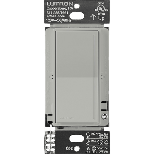 (RadioRa3) )Atenuador (dimmer) Auxiliar de pared, compaÃ±ero de atenuadores multilocaciÃ³n. Usar en 3 vÃ­as o escalera.