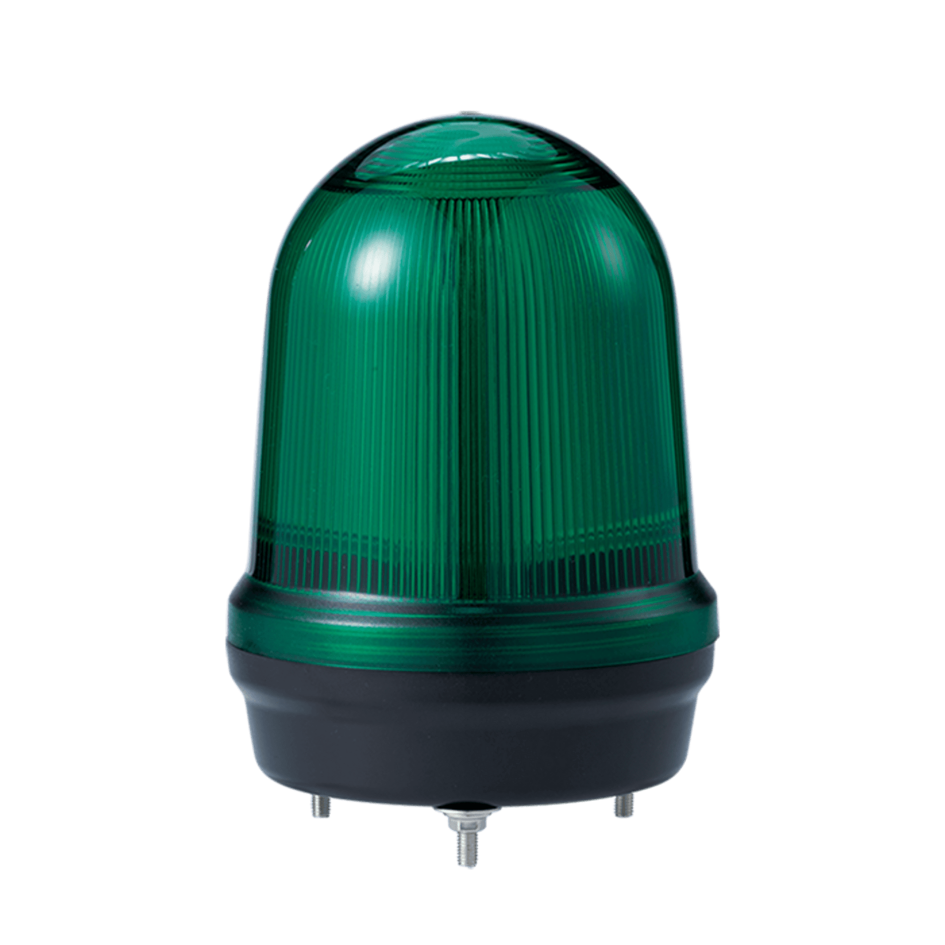 LED con patrones fijo/intermitente, estroboscÃ³pico y simulaciÃ³n rotatorio, Color Verde de 110-240 VCA
