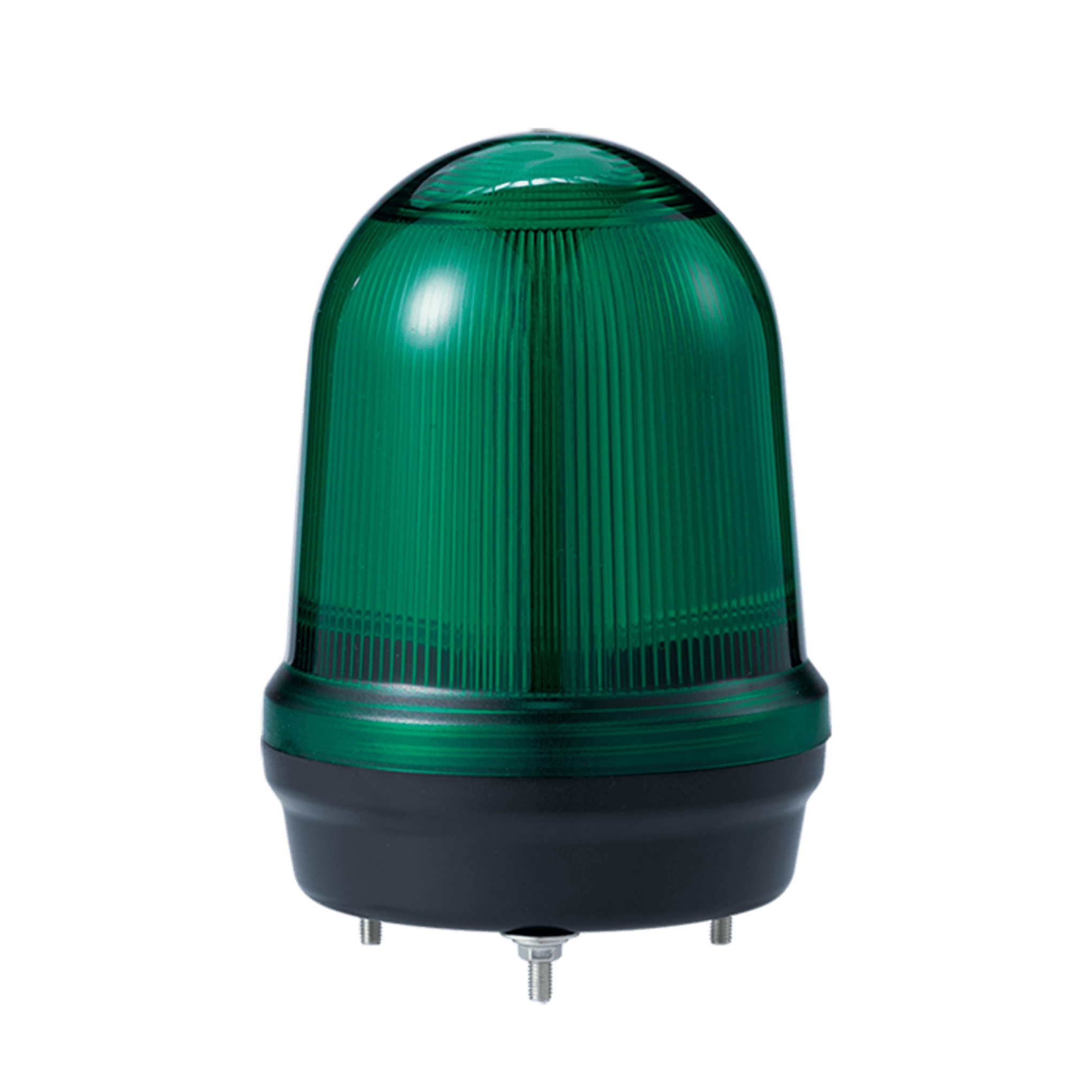 LED con patrones fijo/intermitente, estroboscÃ³pico y simulaciÃ³n rotatorio, Color Verde de 110-240 VCA