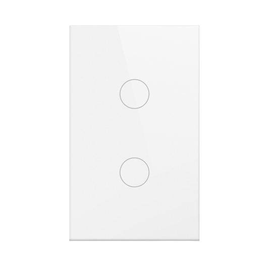 (ZigBee) Apagador switch inalÃ¡mbrico ZigBee, control de 2 regresos de carga, 110V