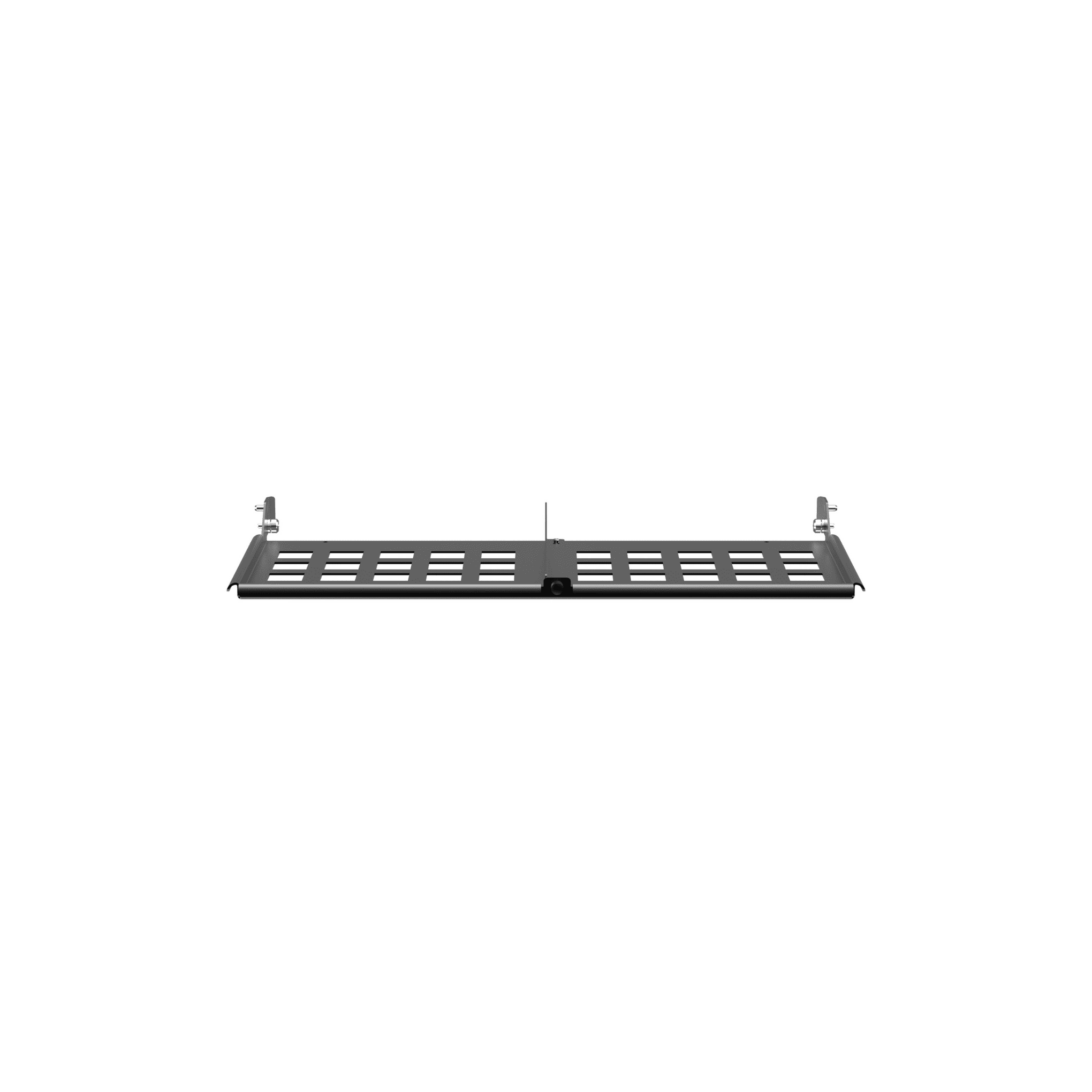 Organizador de Holgura para Cable de Fibra Ãptica, Uso con Paneles HD Flexâ¢ de 1 UR, Color Negro