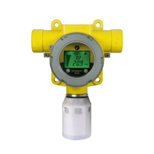 Detector Industrial Con Sensor Remoto Para Cloro (CI2), 0-5 PPM, Salida 4-20 mA, 3 Relays, Carcasa De Aluminio Grado Marino, Serie Sensepoint XCD RTD