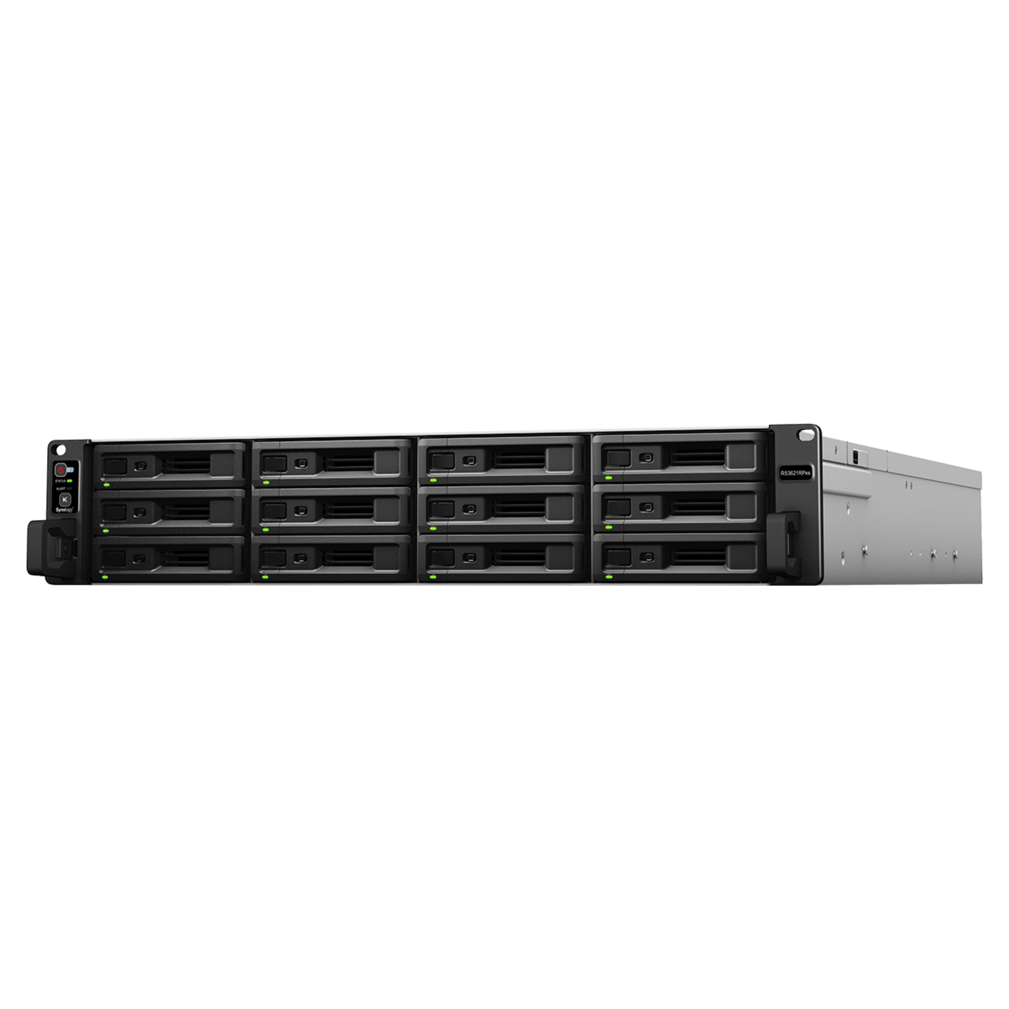 Servidor de Almacenamiento Synology RackStation RS3621RPxs | 12 BahÃ­as | Procesador Intel Xeon D-1531 de 6 NÃºcleos | 8 GB DDR4 ECC | Expandible a 36 BahÃ­as | EnergÃ­a Redundante | Compatible con VirtualizaciÃ³n y RAID.