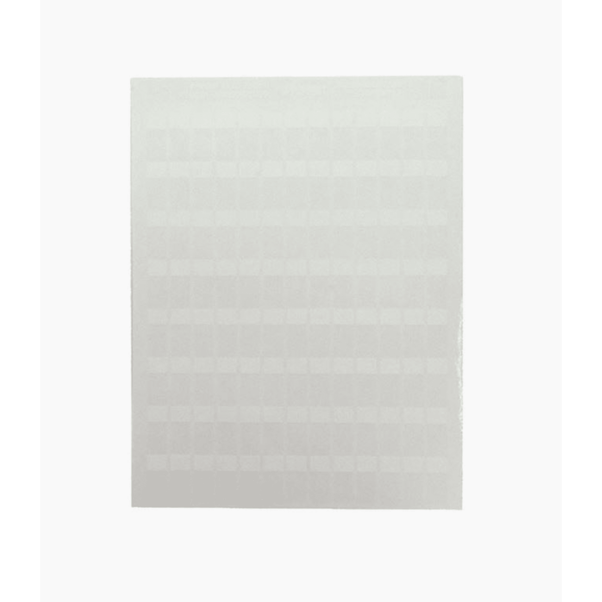 Hojas con 1000 Etiquetas Poliofina para Impresora LÃ¡ser/InyecciÃ³n de Tinta, Ancho 96.3mm x Alto 7.6mm, Color Blanco