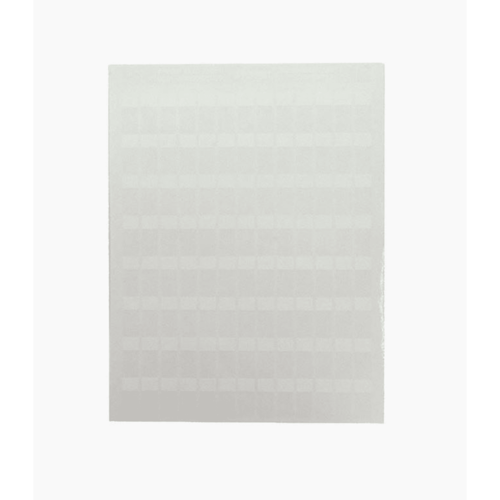 Hojas con 1000 Etiquetas Poliofina para Impresora LÃ¡ser/InyecciÃ³n de Tinta, Ancho 96.3mm x Alto 7.6mm, Color Blanco