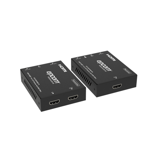 Extensor HDMI | Soporta KVM | Transmisión hasta 100 m | Cable CAT6 |  1080P@60Hz | Copia EDID automática | Sin compresión ni retraso | PoC