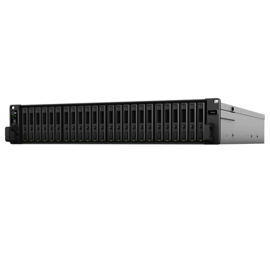 NAS Todo Flash FlashStation FS3600 | 24 ReceptÃ¡culos | Intel Xeon D-1567 12 NÃºcleos | 16 GB RAM (Ampliable a 128 GB) | 195,000 IOPS Escritura Aleatoria iSCSI 4K | 10 GbE | Compatible con VirtualizaciÃ³n | ProtecciÃ³n de Datos Int