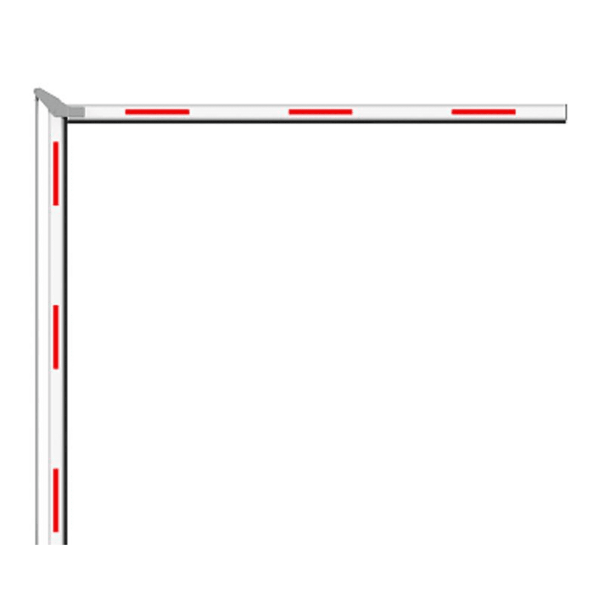 Brazo Articulado 5 mts (2.5+2.5) para Barreras Hikvision Serie DSTMG520 / Requiere Enganche Articulado