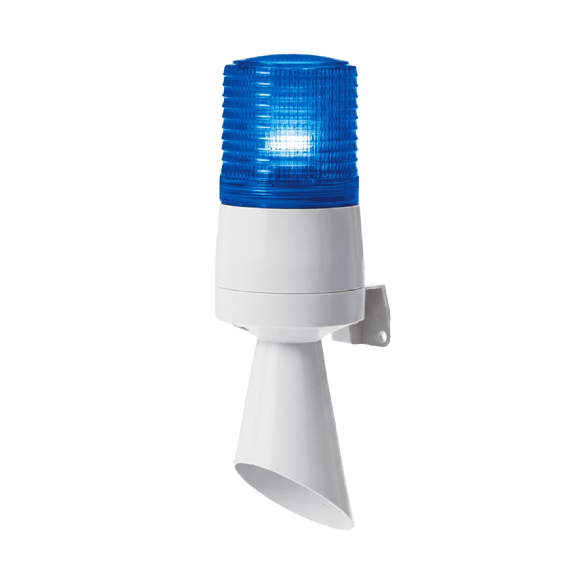 Luz LED con patrones de destello fijo y destellante con buzzer incorporado de alto volumen MÃ¡x. 95 dB color Azul 24 VCD