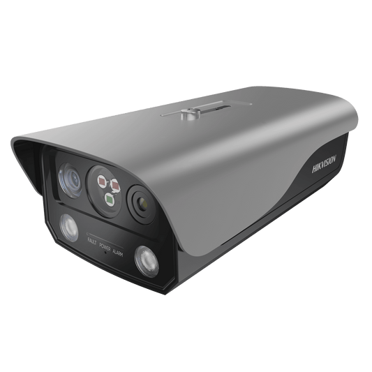 (HikFire) CÃ¡mara IP de DetecciÃ³n TÃ©rmica de Incendios / DetecciÃ³n de Llamas y Temperaturas Anormales / 4 MegapÃ­xel (Lente Ãptico) + 1 MegapÃ­xel (Lente TÃ©rmico) / Compatible con Hik-Connect