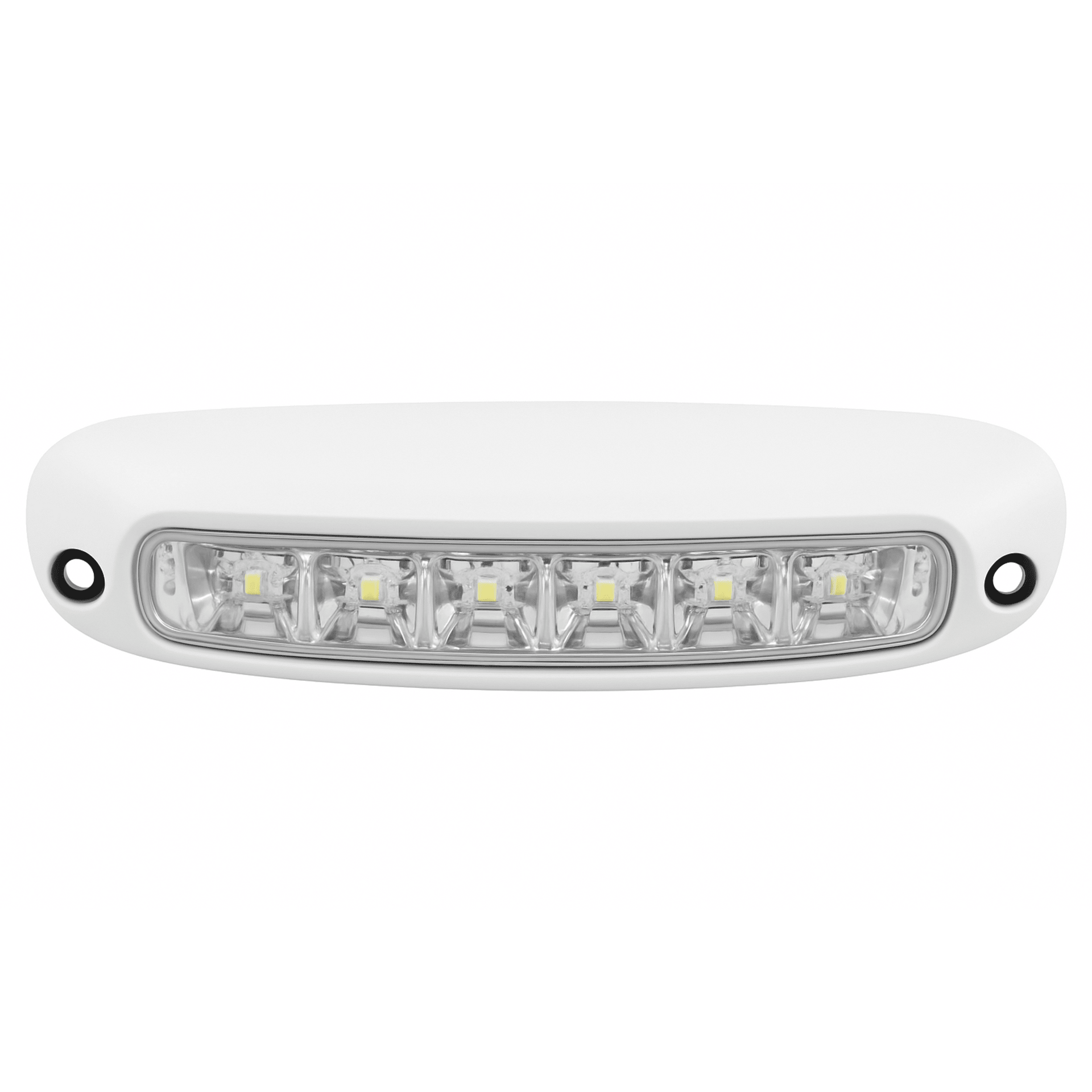 LUZ DE ESCENA SPW13, BASE BLANCA, 12â24VCD, LED BLANCO Y LENTE TRANSPARENTE