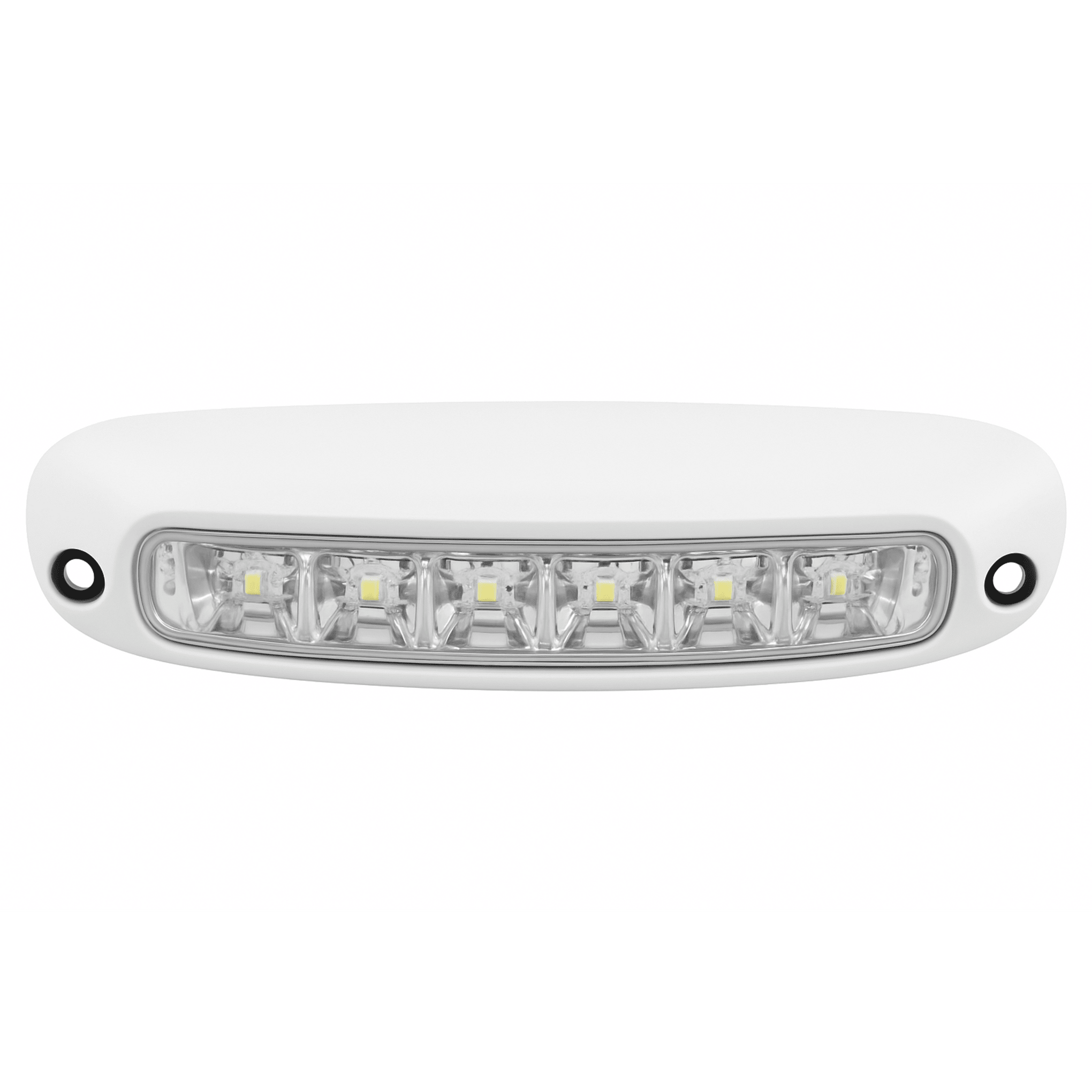 LUZ DE ESCENA SPW13, BASE BLANCA, 12â24VCD, LED BLANCO Y LENTE TRANSPARENTE