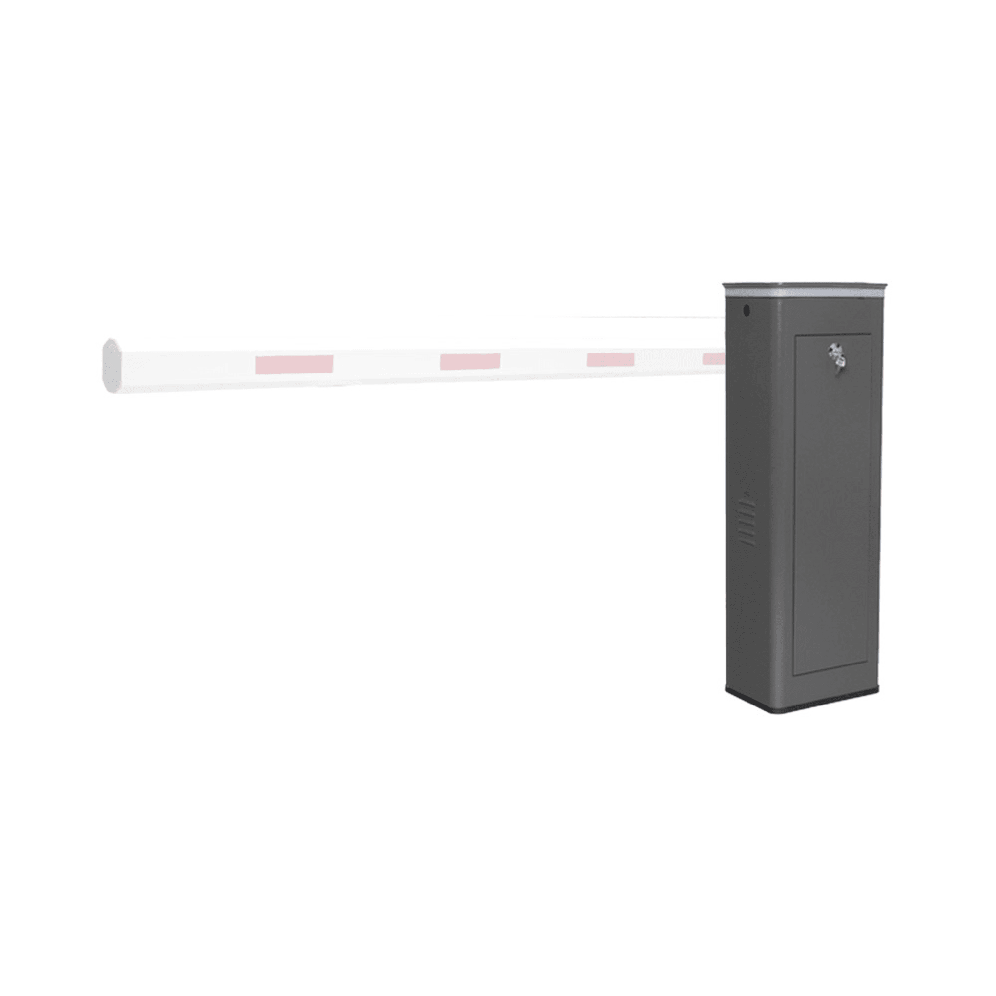 Barrera Vehicular Izquierda / Soporta Brazo ARTICULADO de Hasta 4 Metros / Final de Carrera Ajustable Por ProgramaciÃ³n / Tiempo de Apertura de 3 Segundos / Con Corona Led Semaforizada