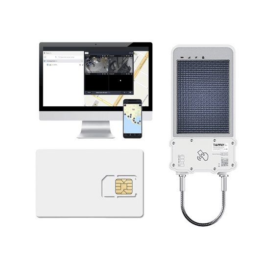 kIT Cerradura Inteligente GPS con EnergÃ­a Solar / SolarGuardX 100 / Seguimiento de Activos LTE Cat-M1 / Desbloqueo por RFID BLE OTA / Impermeable IP67 / DetecciÃ³n de Movimiento / BaterÃ­a 14400mAh / + EPCOMGPSANUAL + SIM500MB2Y