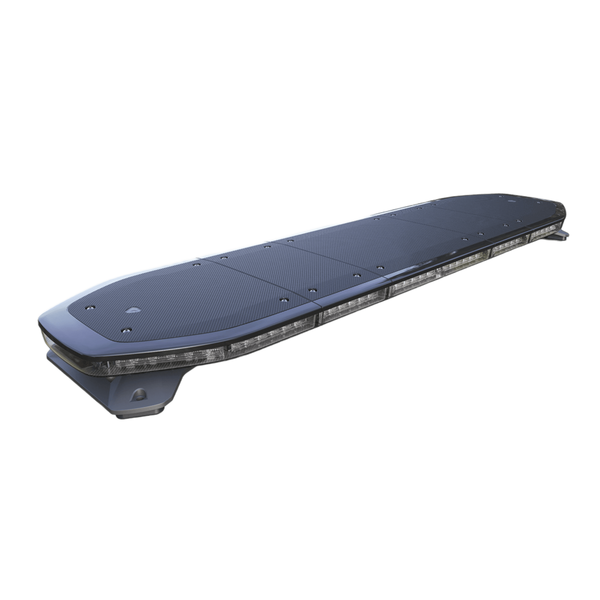 Barra de luces LED de 48", 216 LED, Dual Color, Programable, Rojo/Azul/Ãmbar/Claro, Ideal para Equipar Unidades de Seguridad Publica con Domos Negros