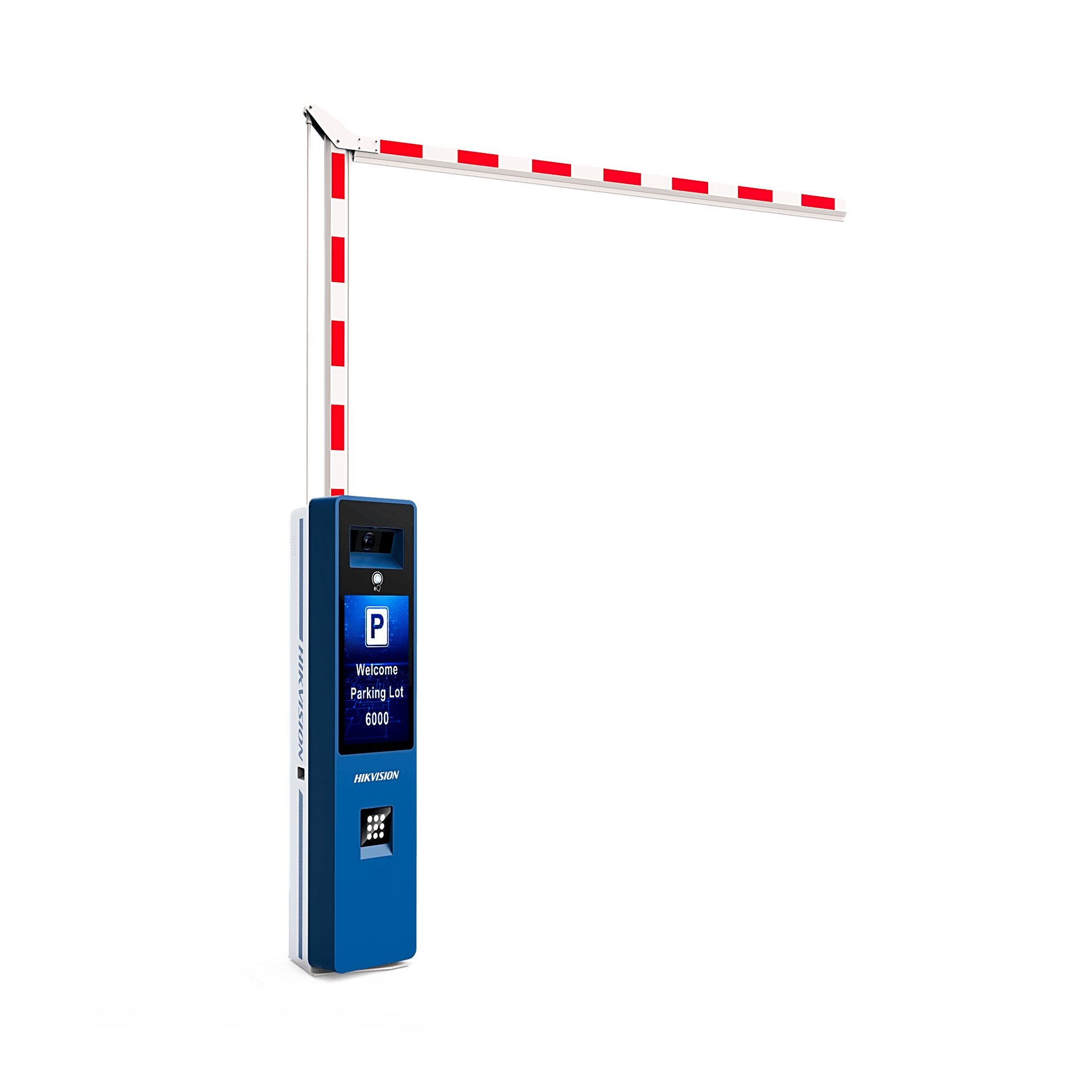 Barrera Vehicular DERECHA Todo en Uno / Brazo Articulado Incluido de 4 mts / CÃ¡mara ANPR Integrada / Boton de Ayuda / Pantalla LCD / Apertura en 4 segundos