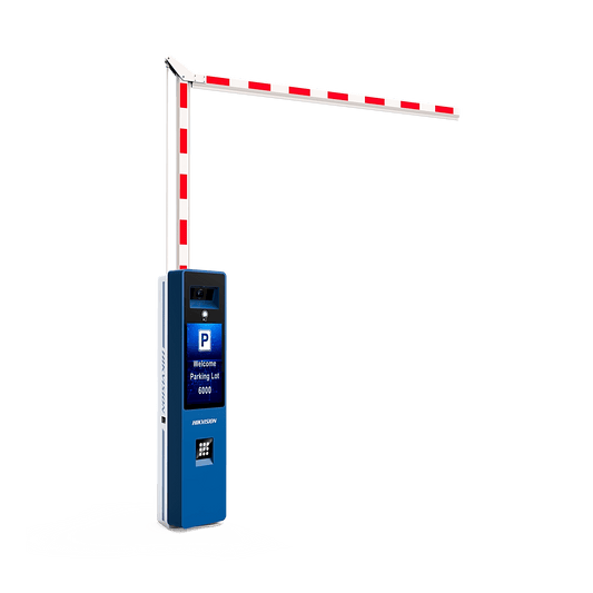 Barrera Vehicular DERECHA Todo en Uno / Brazo Articulado Incluido de 4 mts / CÃ¡mara ANPR Integrada / Boton de Ayuda / Pantalla LCD / Apertura en 4 segundos