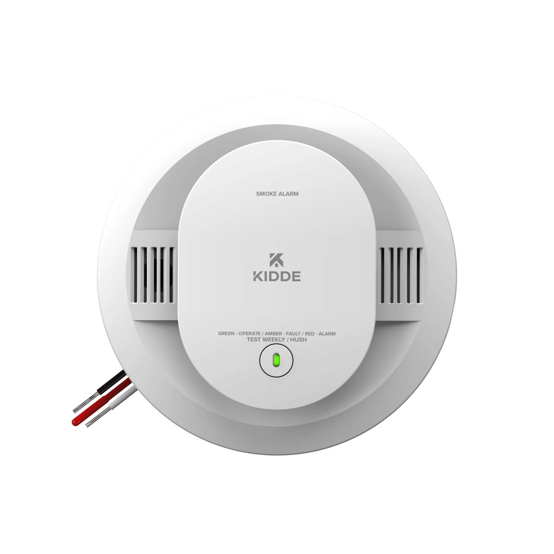 Detector de Humo Compacto Fotoelectrico Autonomo | 120 V y Respaldo BaterÃ­a Reemplazable AA | Modelo 21031482 | Paquete de 6