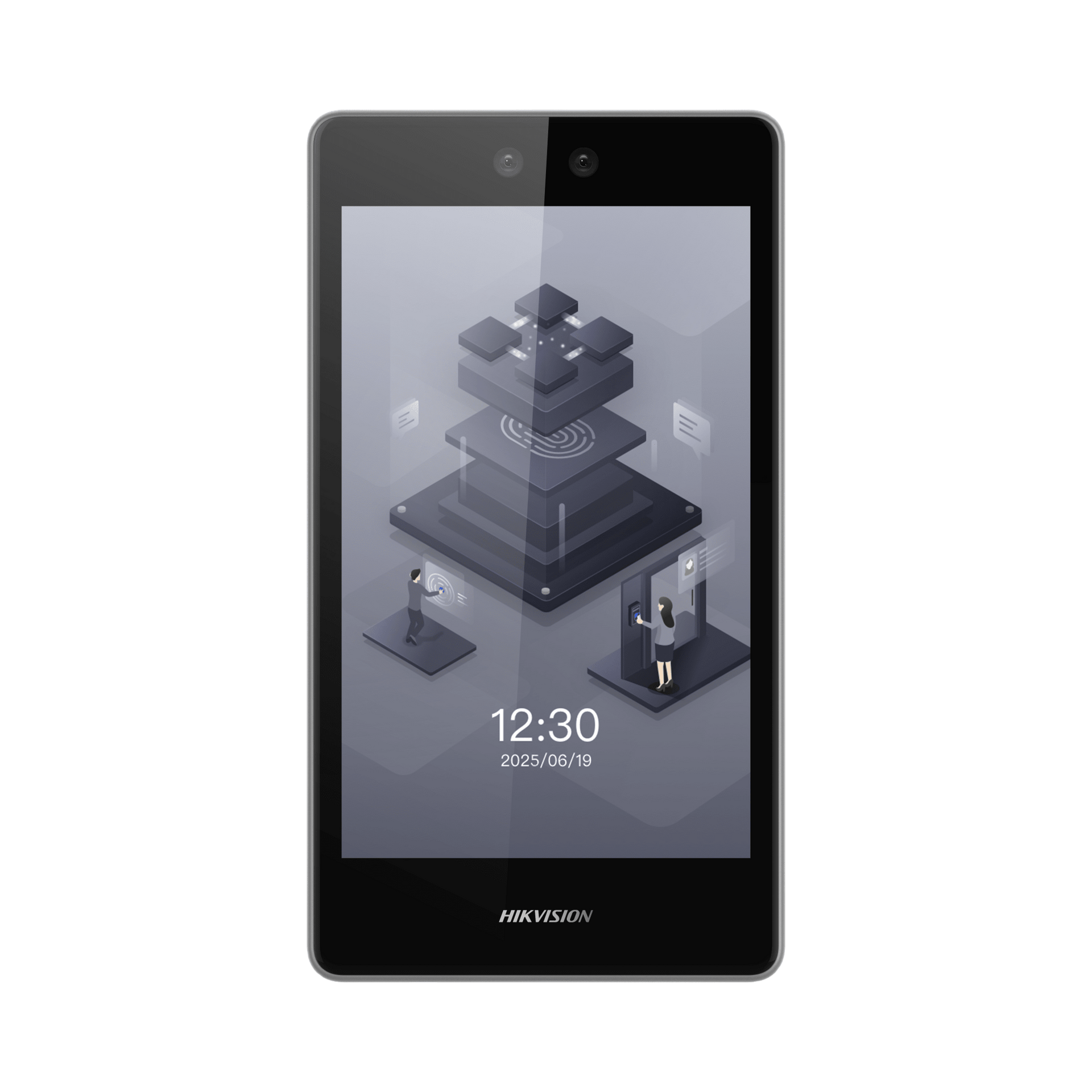 Terminal Facial Min Moe 8" WiFi Touch / Delgada y EstÃ©tica / 100,000 rostros / Exterior IP65 / HIK-IA