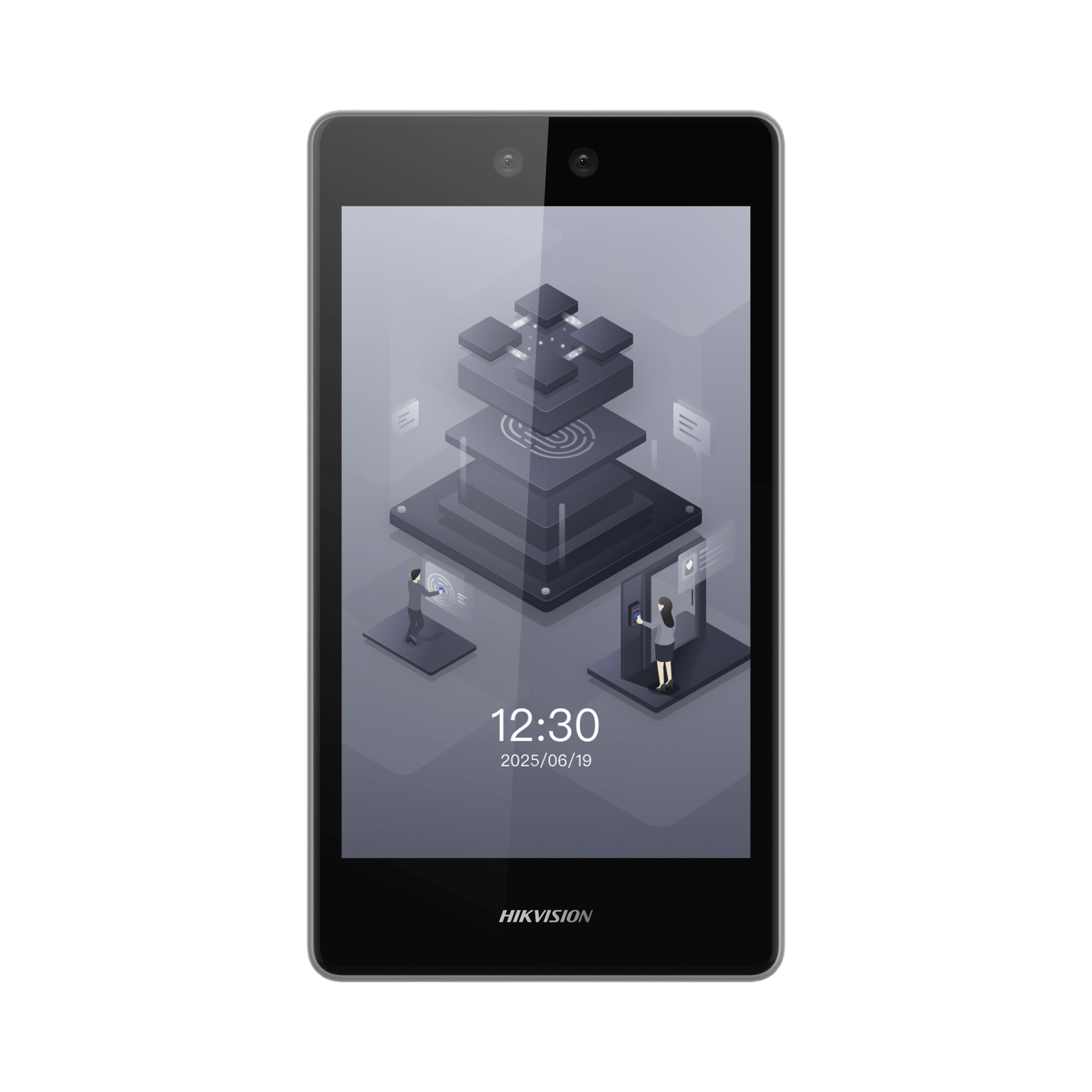 Terminal Facial Min Moe 8" WiFi Touch / Delgada y EstÃ©tica / 100,000 rostros / Exterior IP65 / HIK-IA