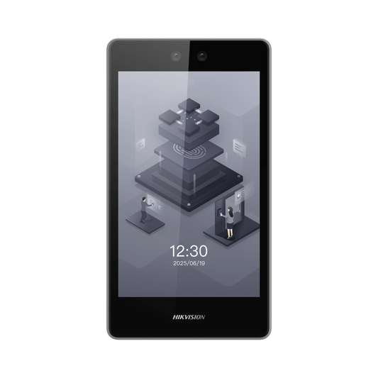 Terminal Facial Min Moe 8" WiFi Touch / Delgada y EstÃ©tica / 100,000 rostros / Exterior IP65 / HIK-IA