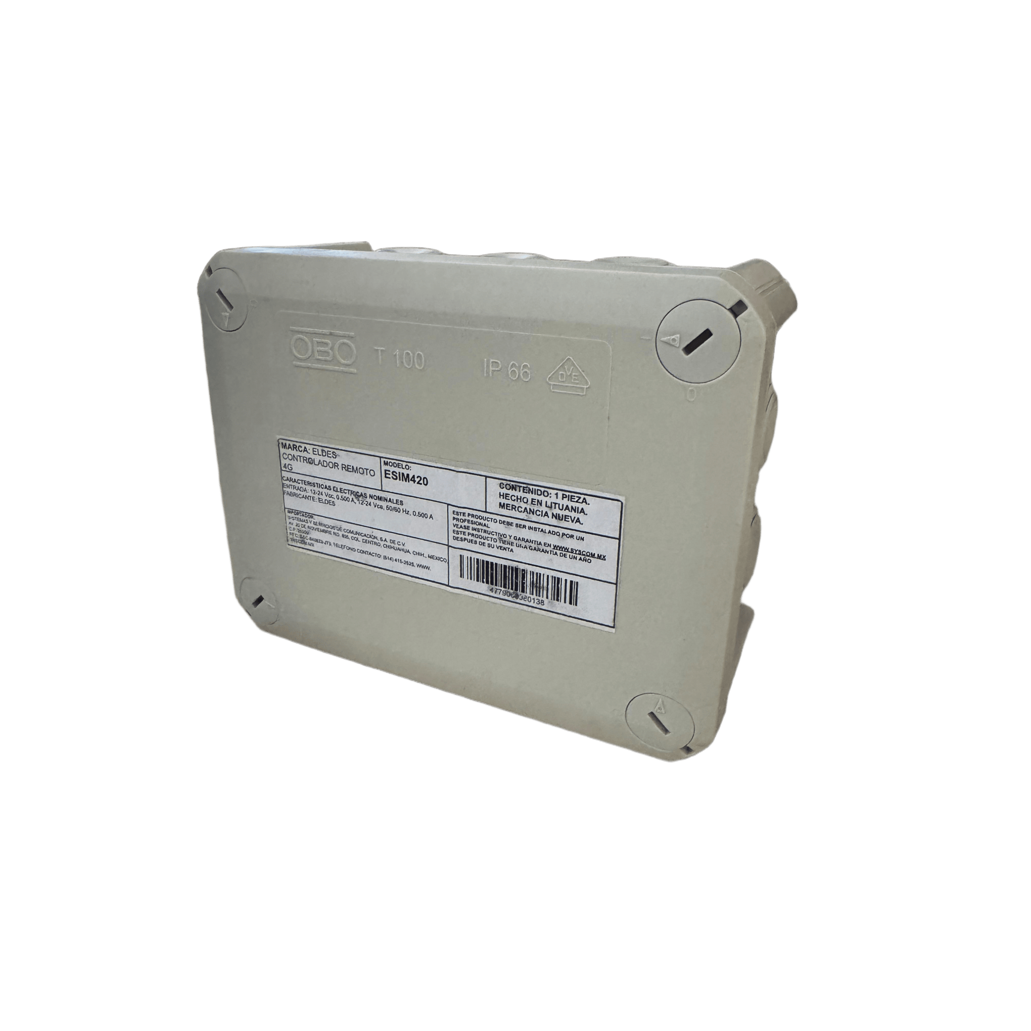 Controlador Remoto 4G con ActivaciÃ³n vÃ­a APP o Llamada | Caja Nema IP67 | Soporta hasta 2000 Usuarios