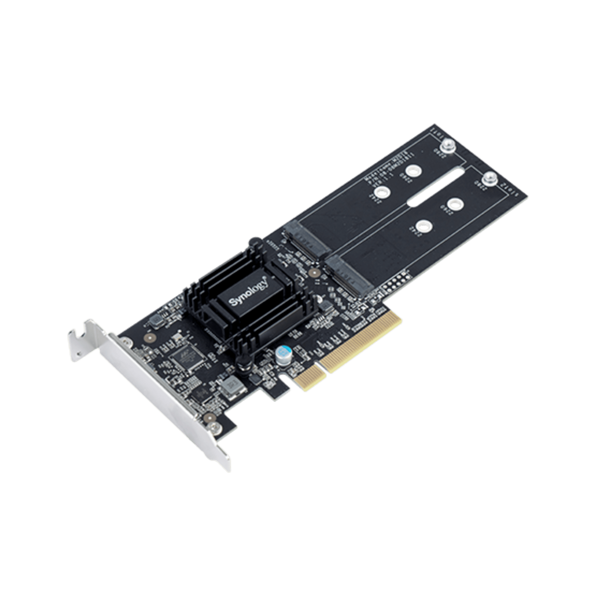 Tarjeta de ExpansiÃ³n M2D18 | PCIe 2.0 x8 | Compatible con NVMe y SATA SSD | 2 Ranuras M-key | Perfil Bajo y Altura Completa | GarantÃ­a de 3 AÃ±os.