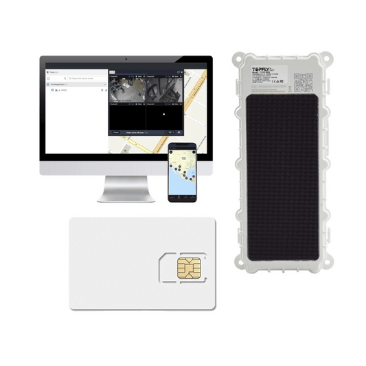 KIT Dispositivo de Seguimiento de Activos / ProtecciÃ³n IP67 /  Recargable Li 9600 mAh / LTE Cat-M1/NB-IoT / TamaÃ±o Compacto / Funciona con EnergÃ­a Solar / + EPCOMGPSANUAL + SIM500MB2Y